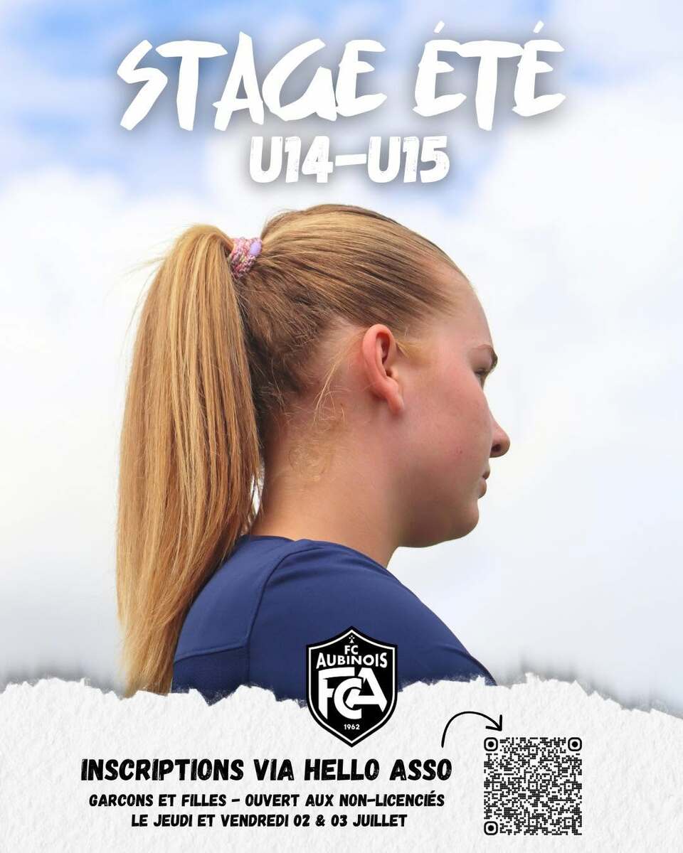 Stage d'été U14/U15