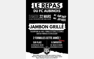 Réservez votre 22 mars pour le traditionnel Jambon Grillé !