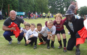 Equipe de Yannick (papa de Steven) et de Bofi (papa de Thibaut)