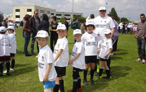 Equipe d'Olivier pres au départ pour photo finale