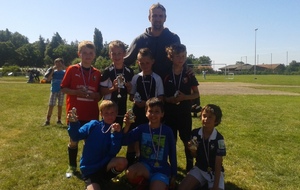 FC Aubinois U9 encadrée par Yann 