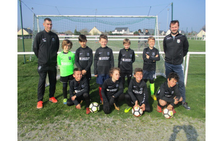 U11 : Maillots Credit Mutuel de Bretagne