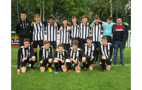 U15 : 1er en D2 Poule A