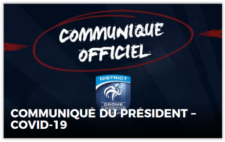 Message du President du FC Aubinois