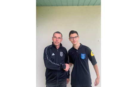 Un nouvel arbitre au sein du club 