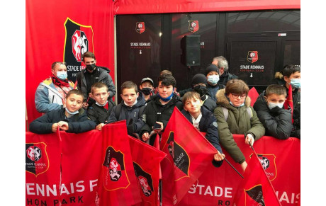 U12 : Escort KIDS au Stade RENNAIS Dimanche 12 Décembre 2021