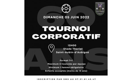 TOURNOI CORPORATIF