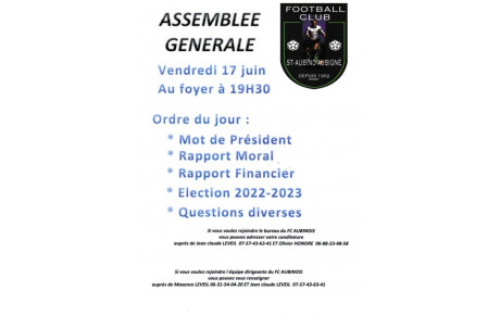 Assemblée générale !